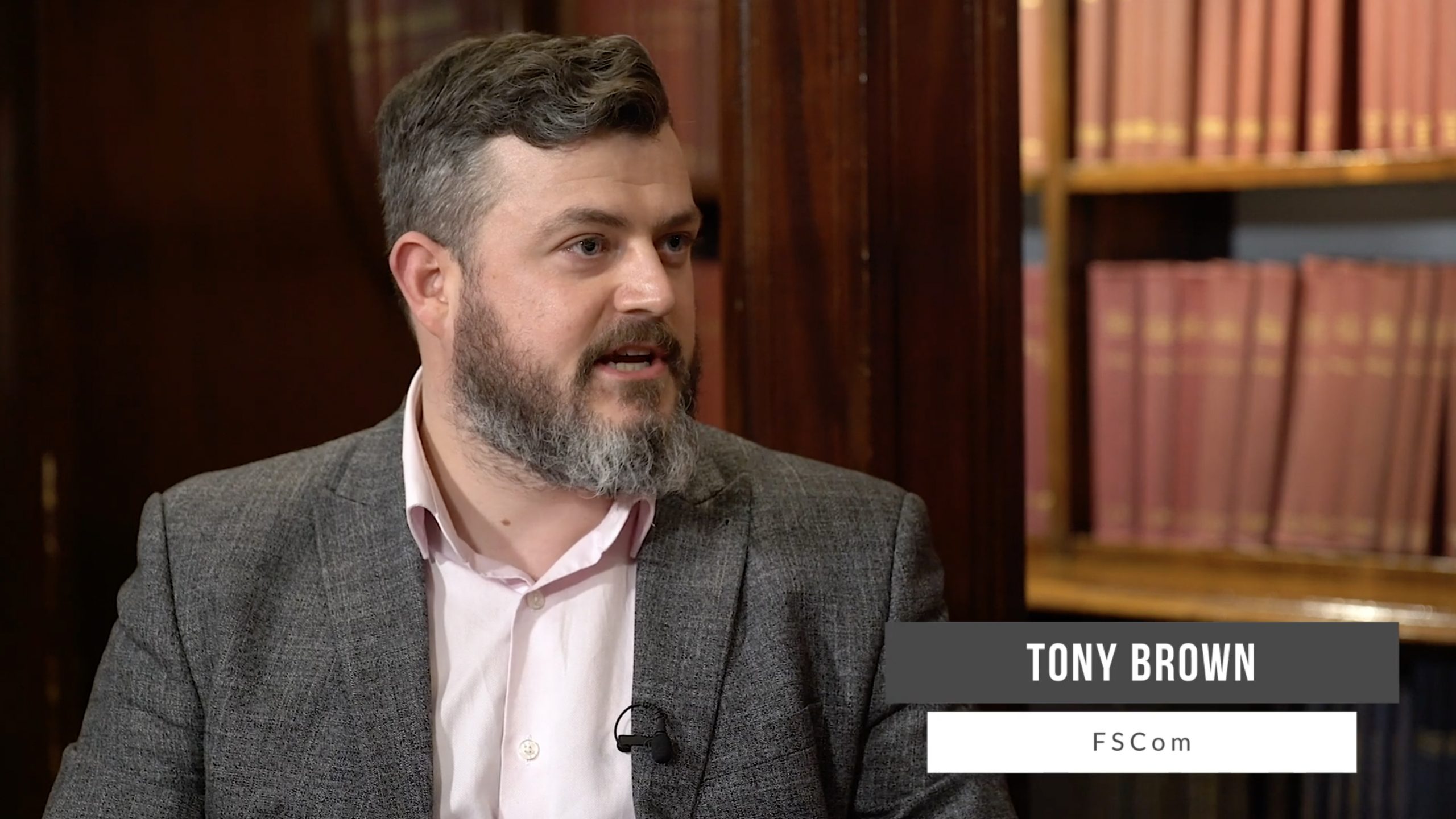 Tony Brown, FSCom - biggest challenges facing financial service organisations
