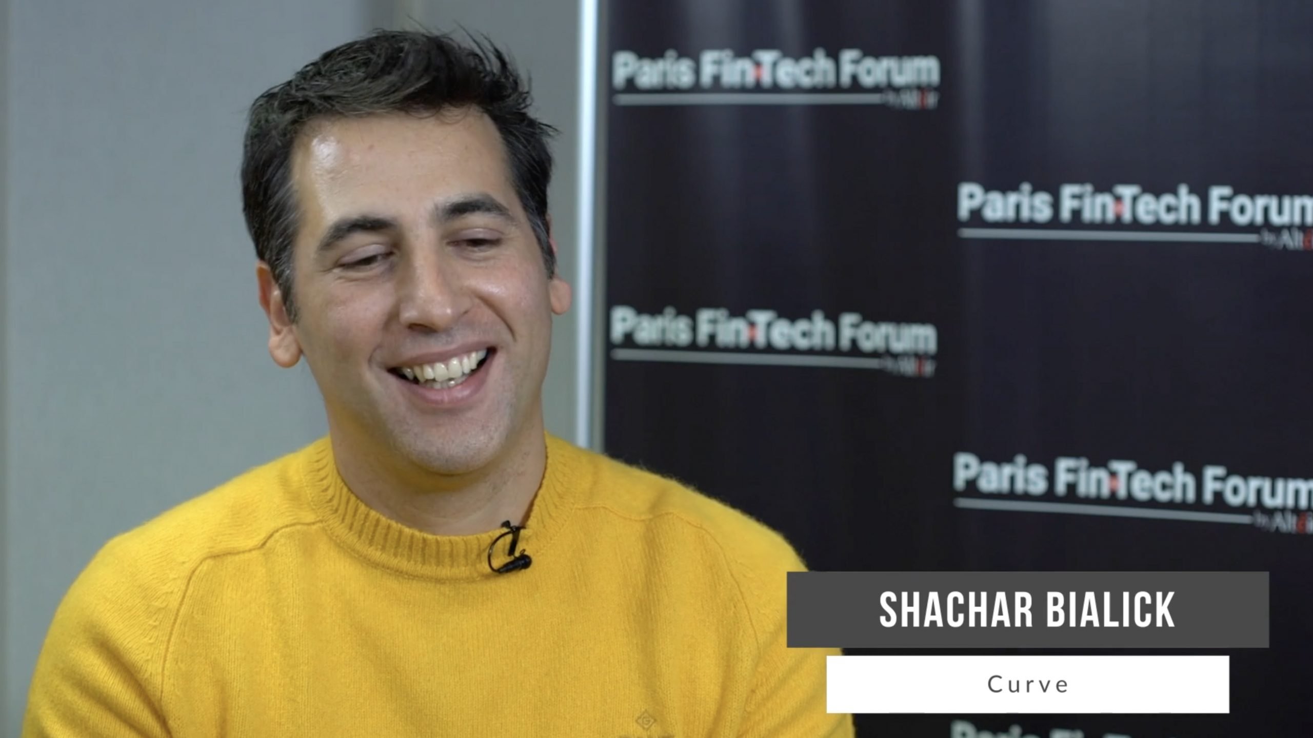 Shachar Bialick, Curve - on Paris FinTech Forum