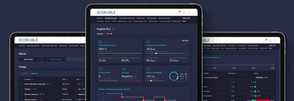 Scorable launches second product release to enhance risk monitoring of corporate bonds amidst severe market volatility