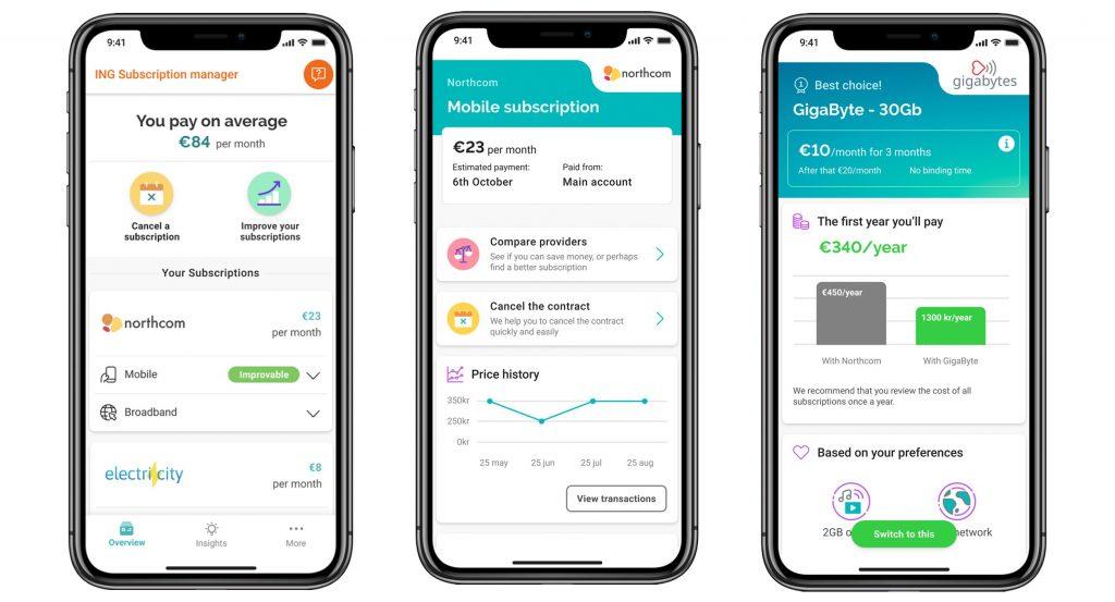 ING collaborates with Minna Technologies to launch a new subscription management service | Fintech Finance