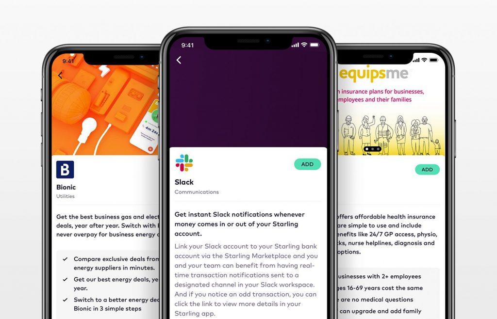Health insurance, energy switching services and communications platform Slack bolster Starling’s Business Marketplace