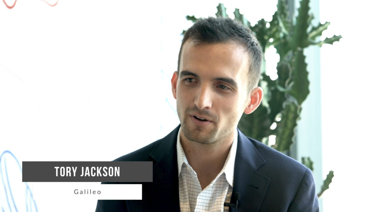 Tory Jackson, Galileo - How have you managed to help financial services industry in America adapt to the changing fintech evo