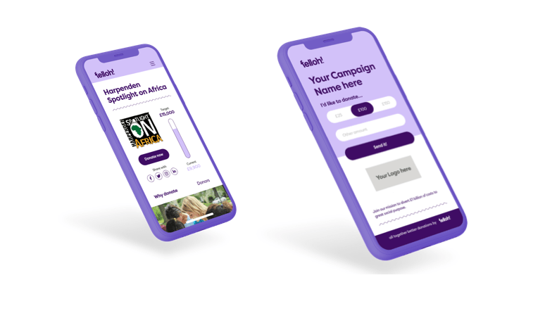 Nuapay and Felloh! team up to slash the cost of processing charitable donations by 50%