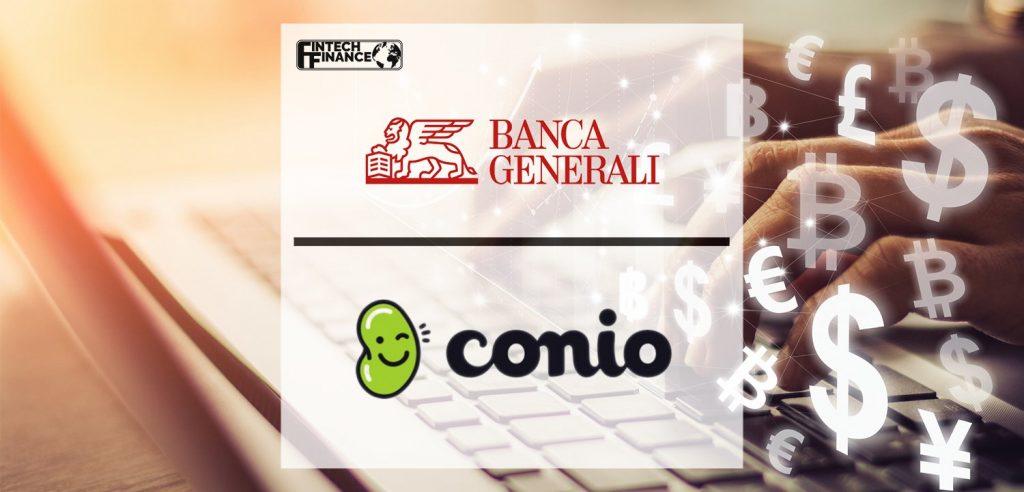 Banca Generali acquisition of a stake in Conio Inc., a fintech and cryptocurrency services provider