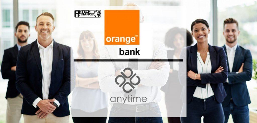 Orange Bank expands further with the acquisition of Anytime, a neobank dedicated to independent professionals, small business