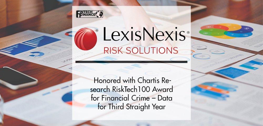 LexisNexis Risk Solutions Honored With Chartis Research