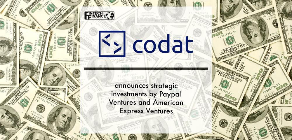Codat announces strategic investments by Paypal Ventures and American Express Ventures | Fintech Finance