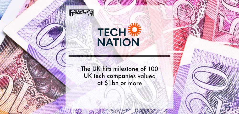 The UK hits milestone of 100 UK tech companies valued at $1bn or more | Fintech Finance||The UK hits milestone of 100 UK tech companies valued at $1bn or more | Fintech Finance