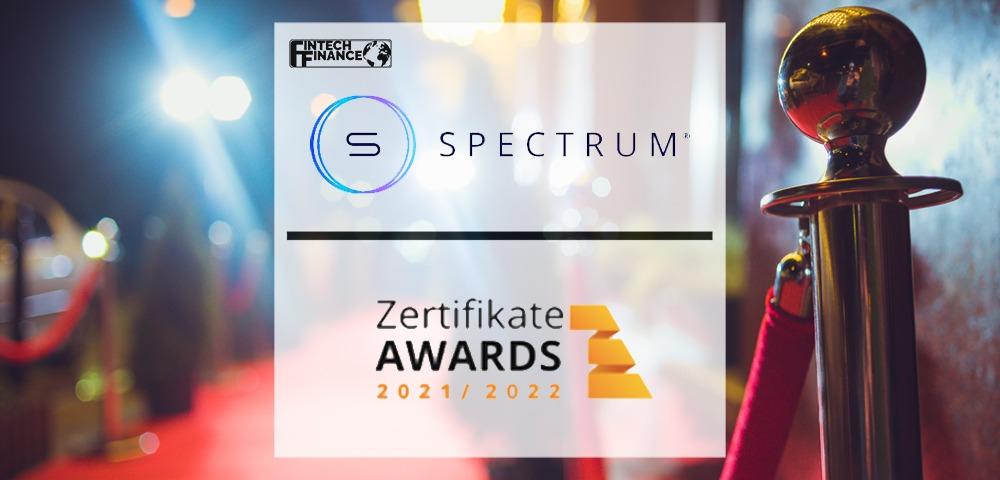 Spectrum Markets becomes new main sponsor of ZertifikateAwards | Fintech Finance