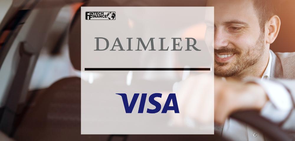 Daimler Mobility and Visa form global technology partnership to integrate digital commerce into cars seamlessly and conveniently | Fintech Finance