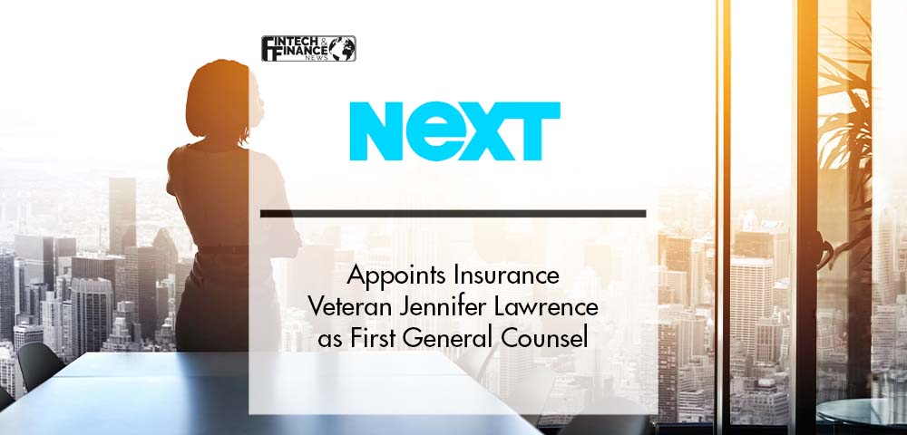 NEXT Insurance Appoints Insurance Veteran Jennifer Lawrence as First General Counsel | Fintech Finance