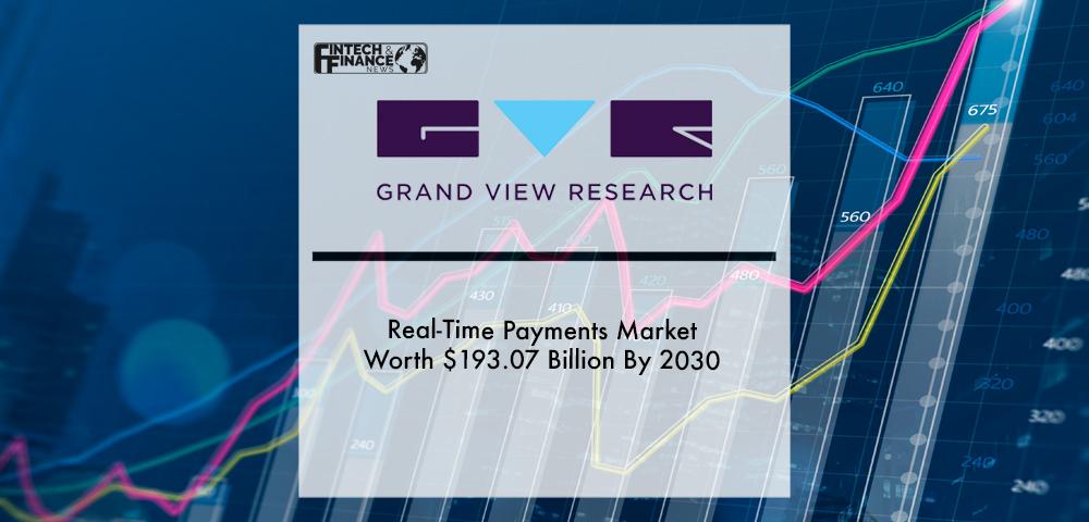 Real-Time Payments Market Worth $193.07 Billion By 2030- Grand View Research, Inc_