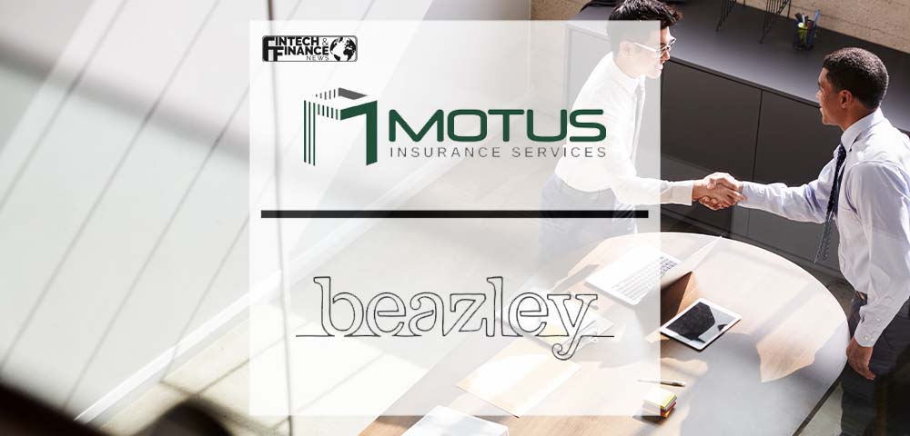Motus Insurance Services Partners With Beazley | Fintech Finance|Motus Insurance Services Partners With Beazley | Fintech Finance