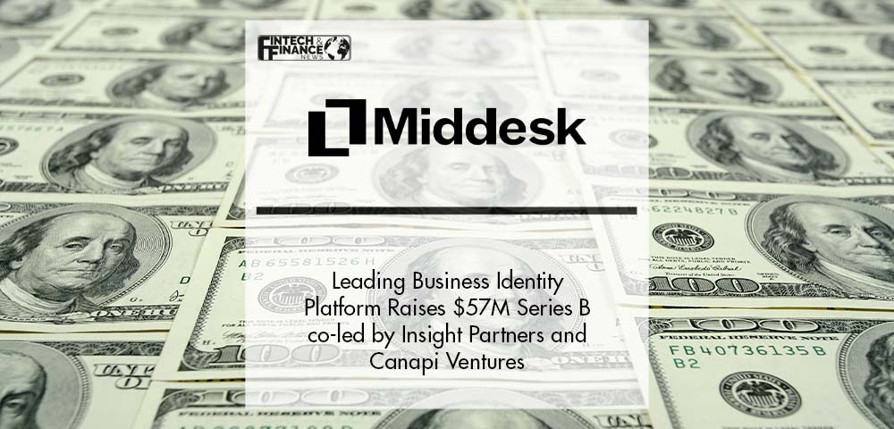 Leading Business Identity Platform Middesk Raises $57M Series B co-led by Insight Partners and Canapi Ventures | Fintech Finance