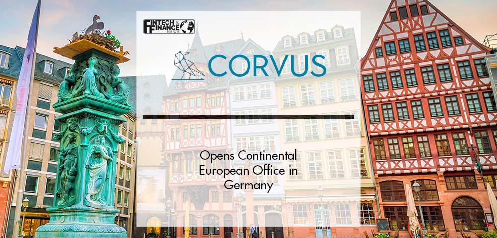 Corvus Insurance Opens Continental European Office in Germany | Fintech Finance