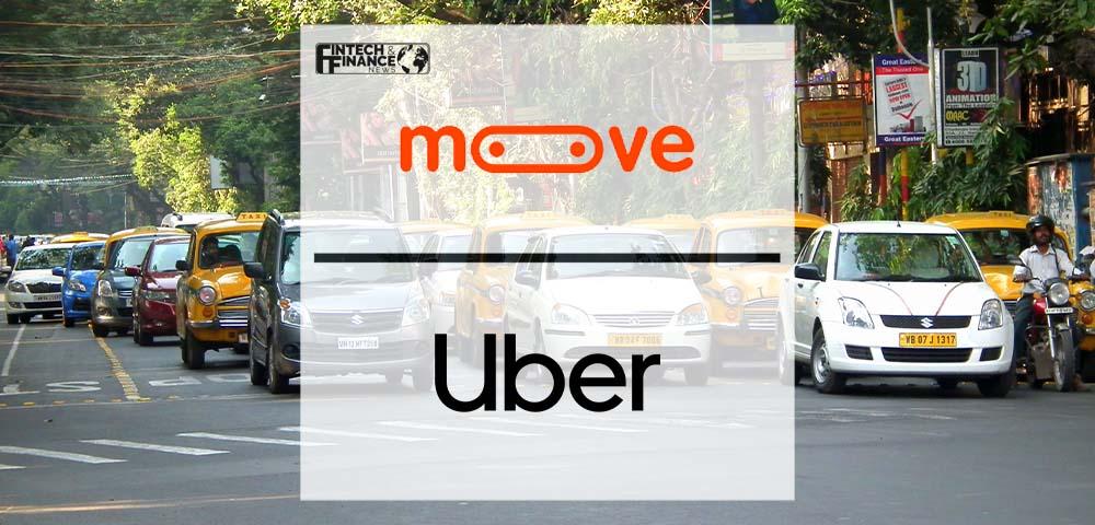 Moove Partners with Uber to Launch Mega Fleet for Ride-hailing in India | Fintech Finance