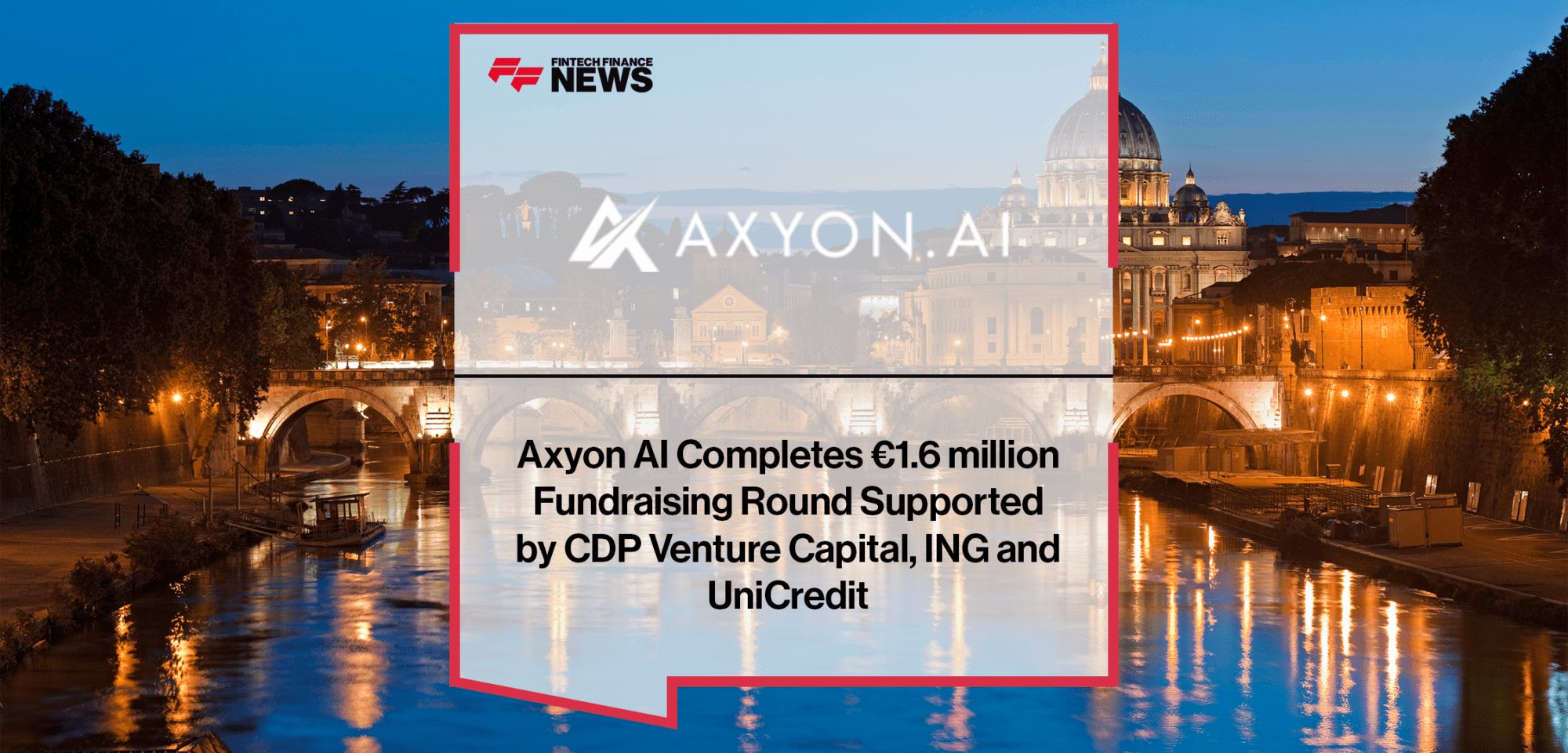Axyon Ai Fundraising | FF News | Fintech Finance|Axyon Ai Fundraising | FF News | Fintech Finance