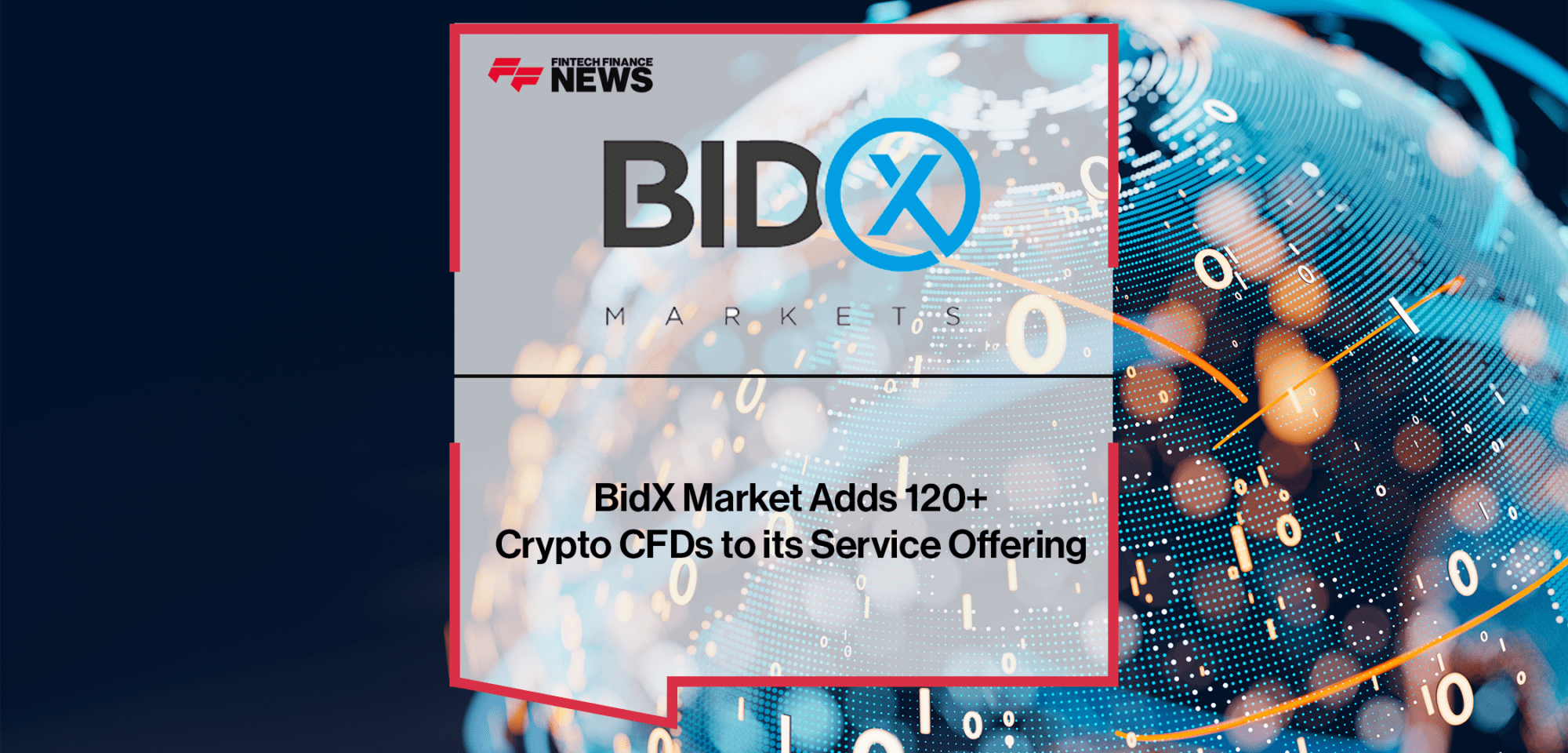 BidX crypto cfds | FF News | Fintech Finance
