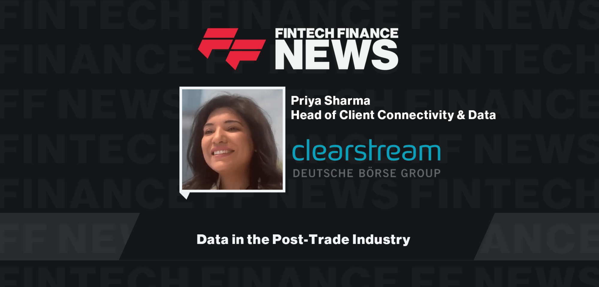 Data in the Post-Trade Industry | FF News | Fintech Finance
