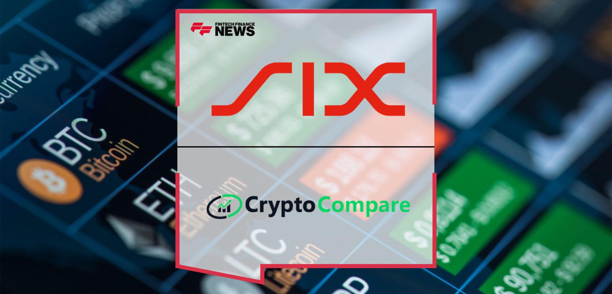 SIX Introduces for the First Time a Comprehensive Crypto-currency Data Offering in Partnership With CryptoCompare | Fintech Finance