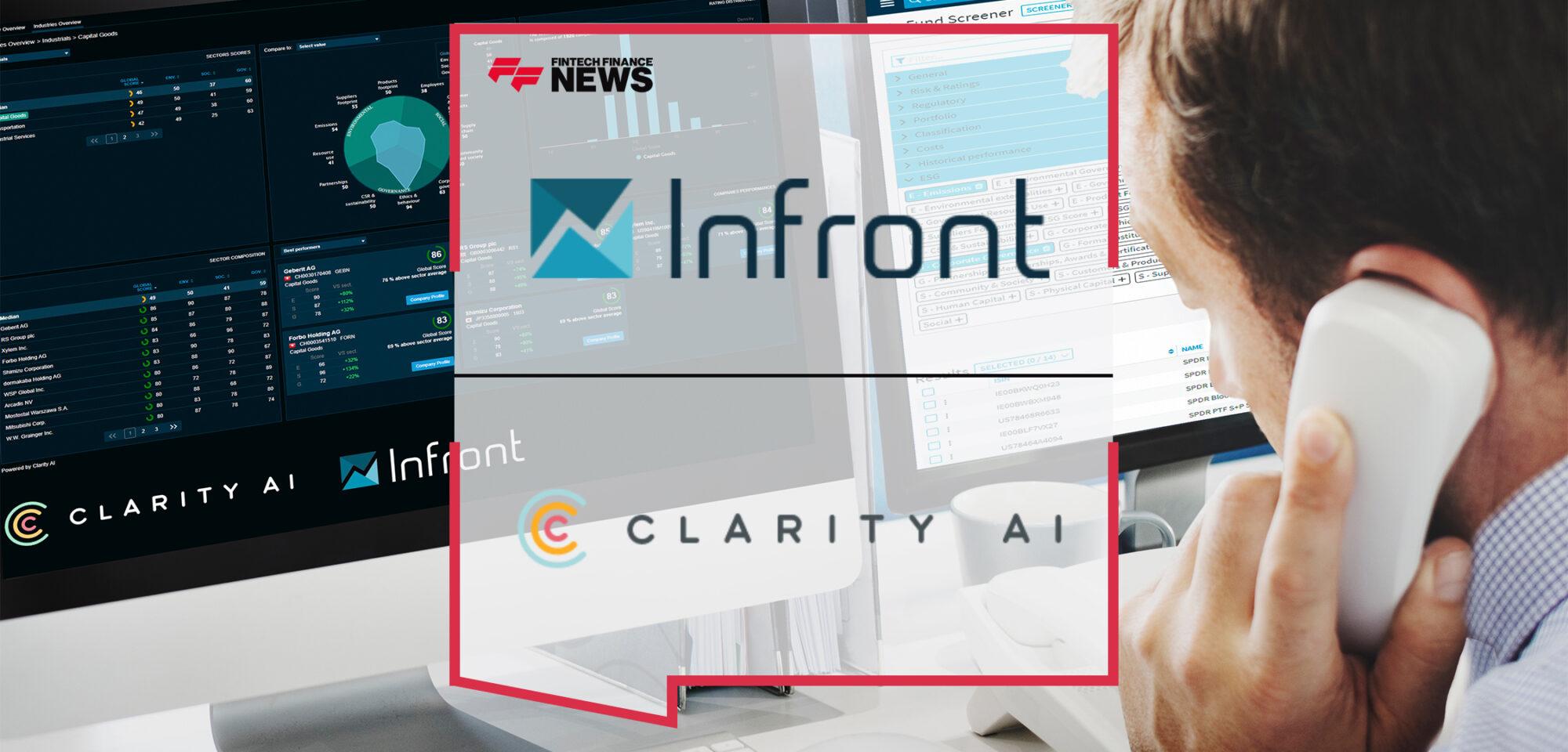 Infront Extends Clarity AI Partnership in Response to Pivotal Demand for ESG Insights | FF News