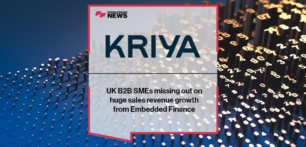 UK B2B SMEs missing out on huge sales revenue growth from Embedded Finance | FF News