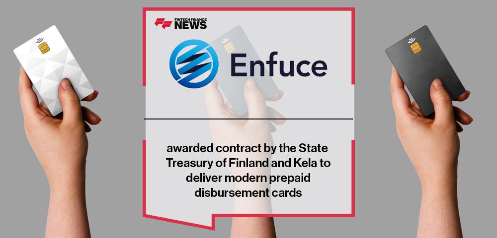 Enfuce awarded contract by the State Treasury of Finland and Kela to deliver modern prepaid disbursement cards