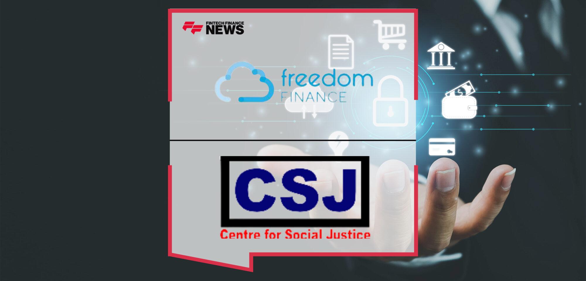 Freedom Finance Renews Partnership With the Centre for Social Justice Until 2025