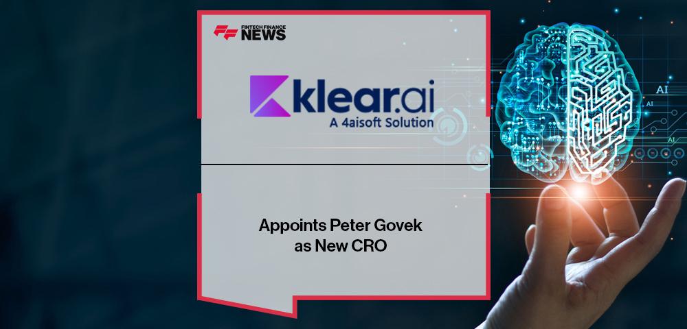 Klear.ai Appoints Peter Govek as New CRO