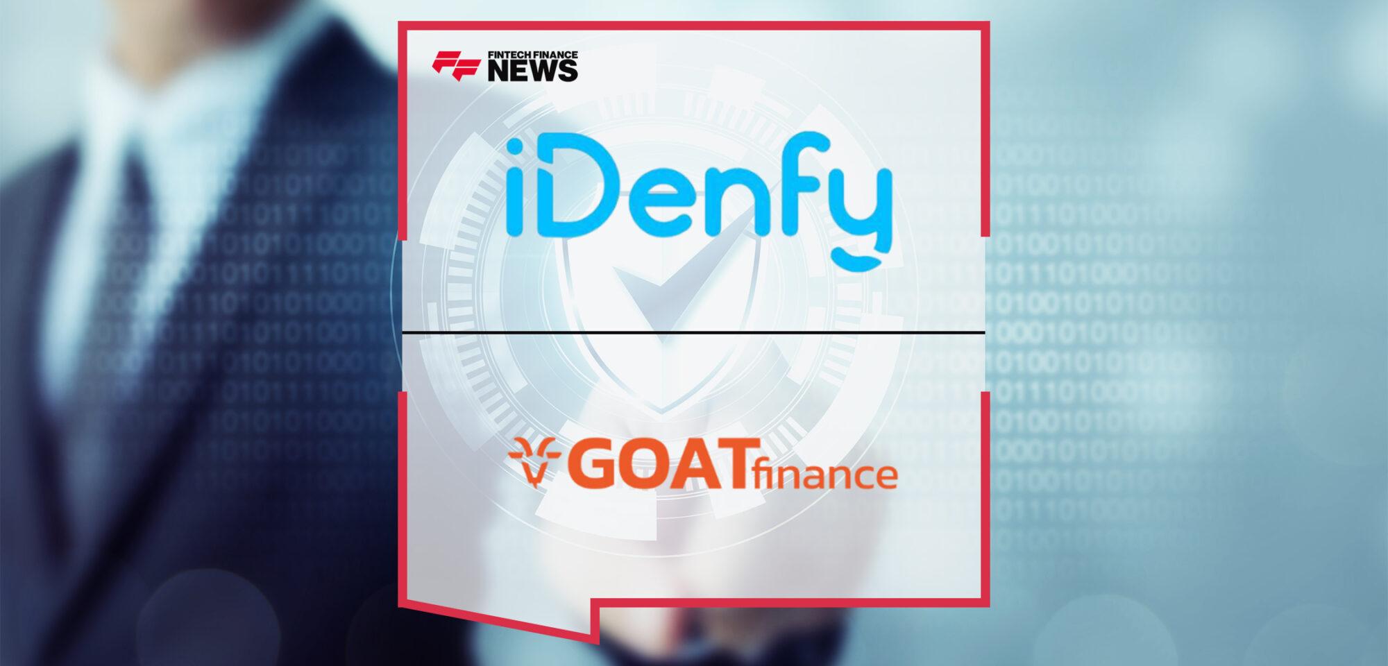 Idenfy Confirms Partnership With GOAT Finance to Provide Identity Verification
