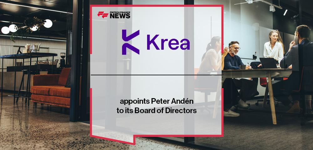 Krea appoints Peter Andén to its Board of Directors