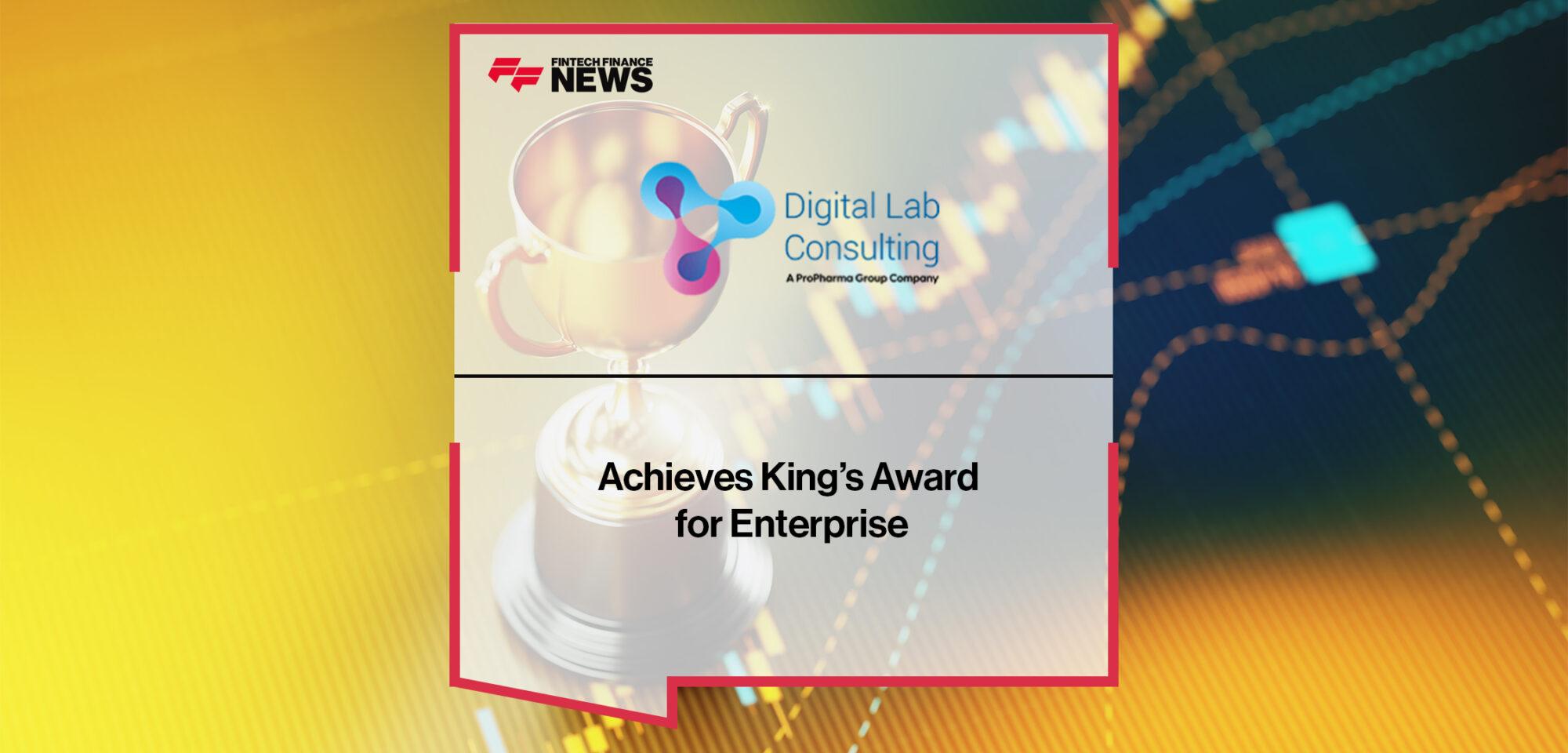 Digital Lab Consulting Achieves King’s Award for Enterprise