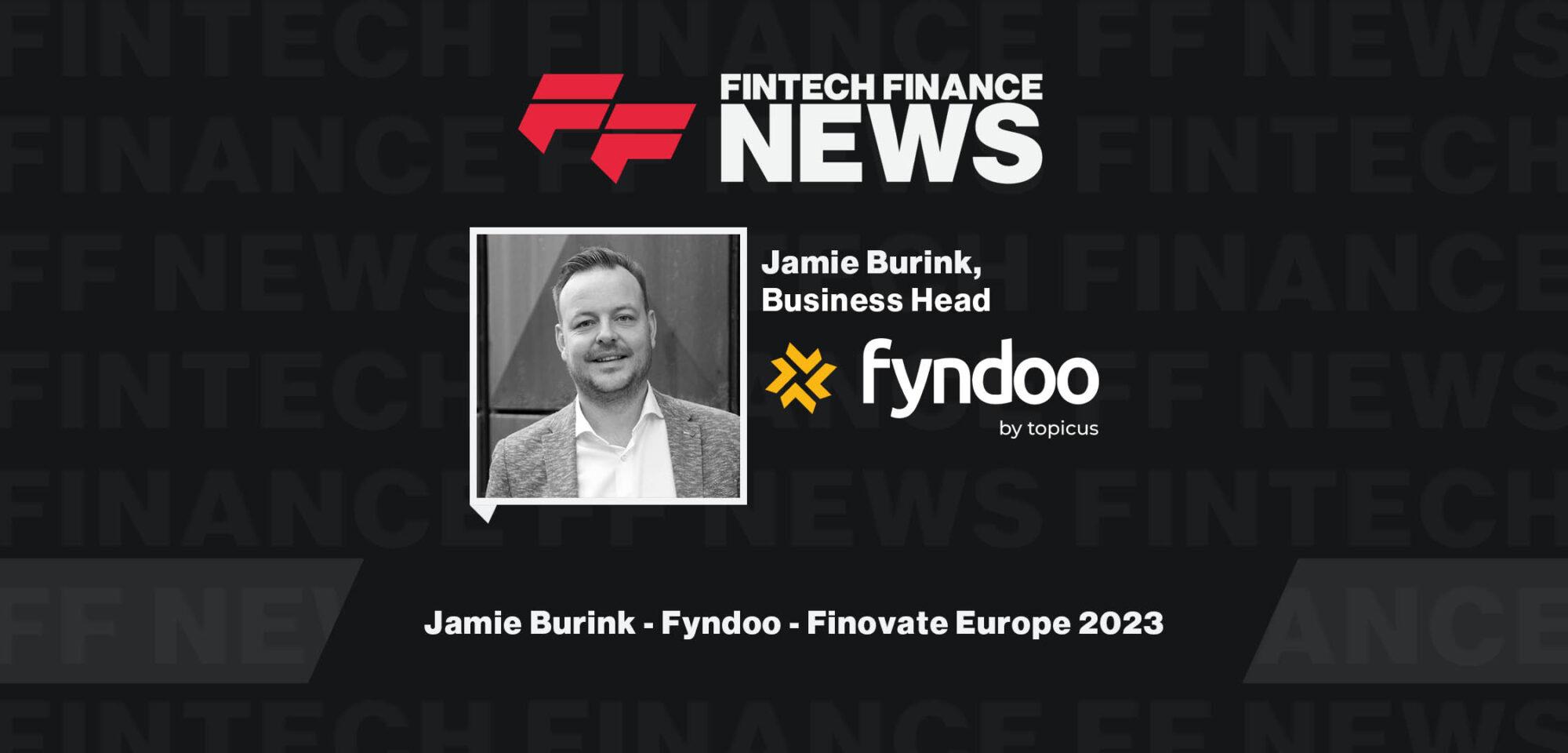Jamie Burink - Fyndoo - Finovate Europe 2023