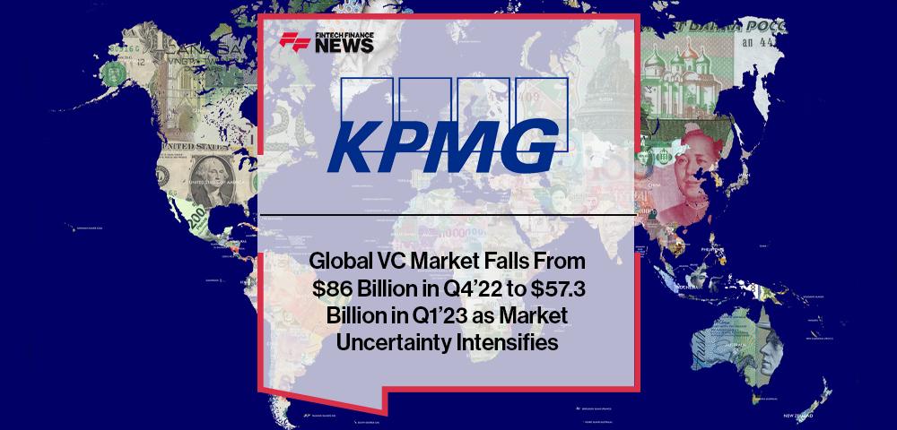 Global VC Market Falls From $86 Billion in Q4’22 to $57.3 Billion in Q1’23 as Market Uncertainty Intensifies
