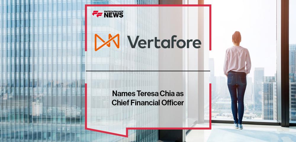 Vertafore Names Teresa Chia as Chief Financial Officer