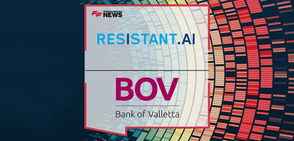 Bank of Valletta adopts Resistant AI’s Anti-Money Laundering product to tackle financial crime and meet evolving regulatory expectations