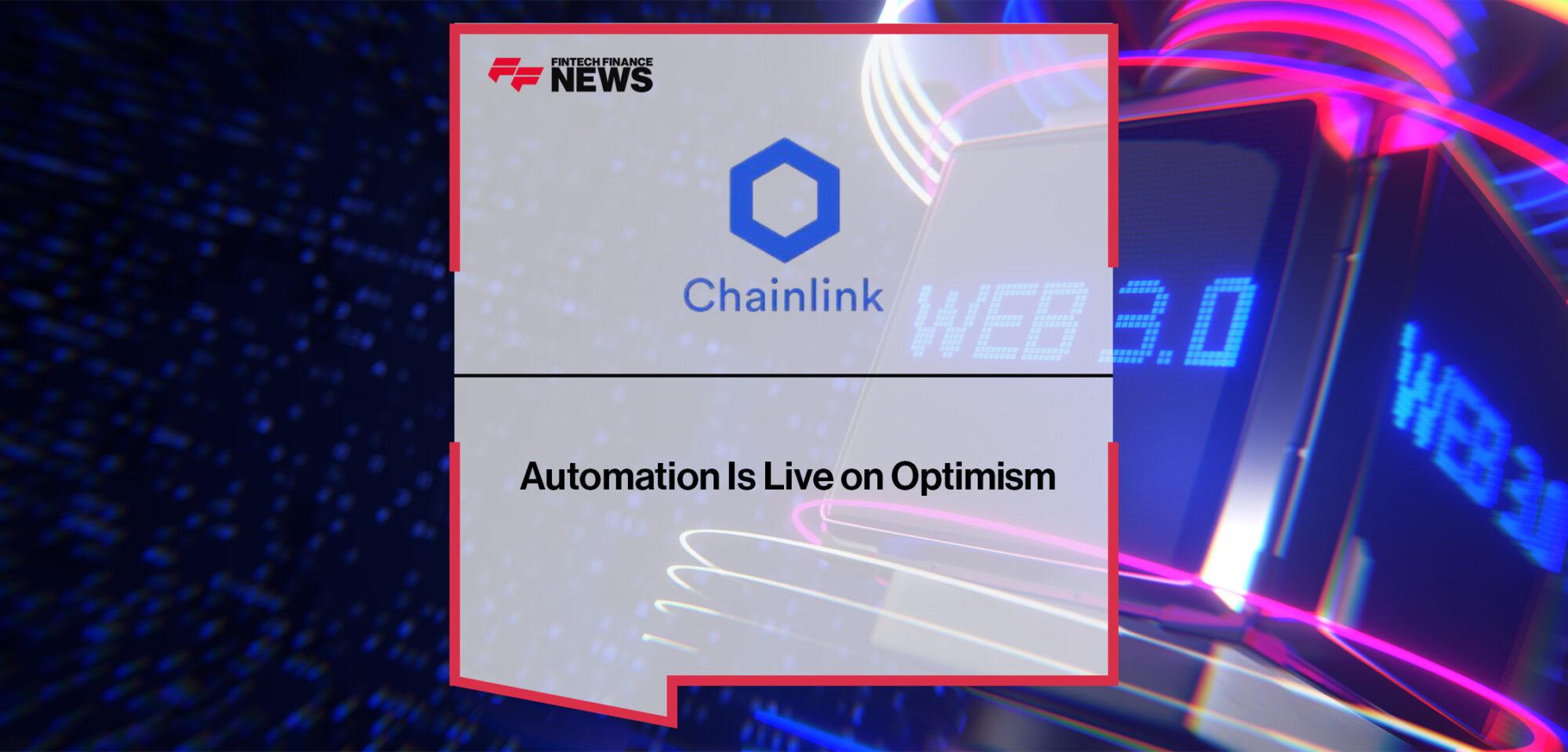 Chainlink Automation Is Live on Optimism