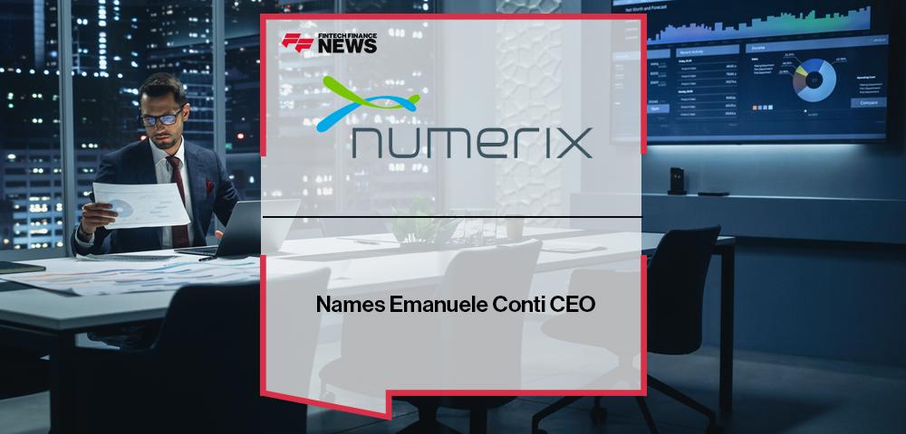Numerix Names Emanuele Conti CEO