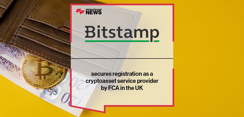 Bitstamp secures registration as a cryptoasset service provider by FCA in the UK