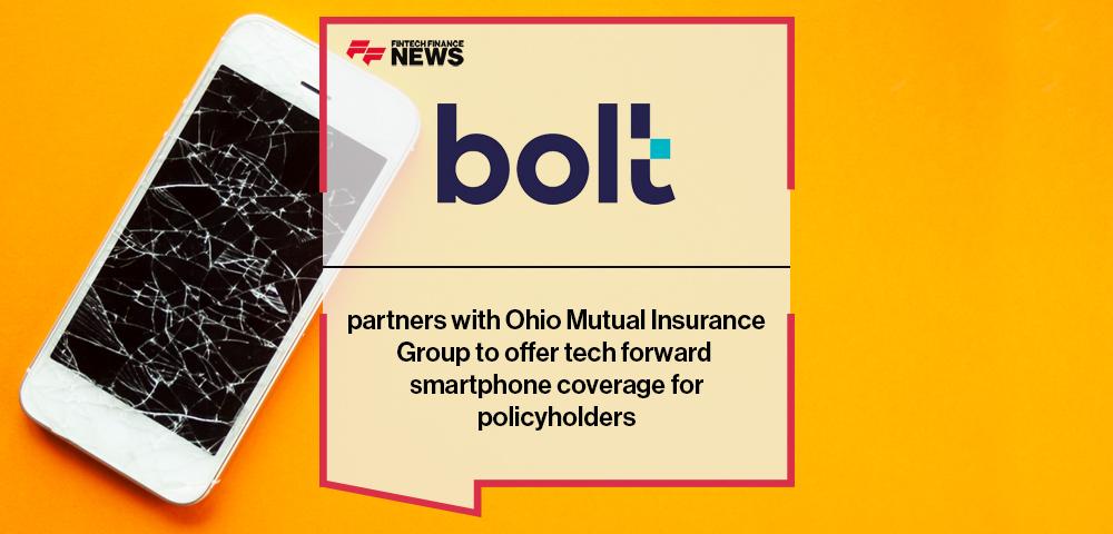 bolt partners with Ohio Mutual Insurance Group to offer tech forward smartphone coverage for policyholders