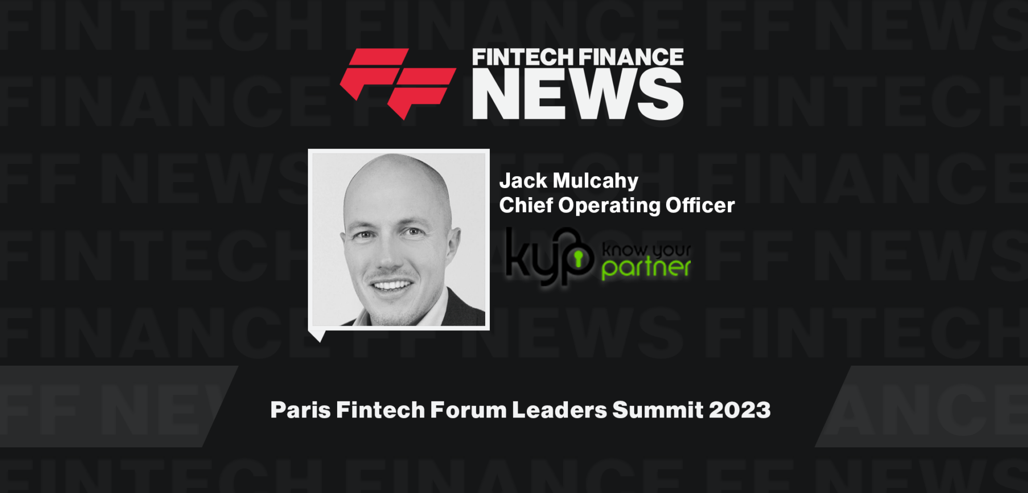 Jack Mulcahy Paris Fintech Forum