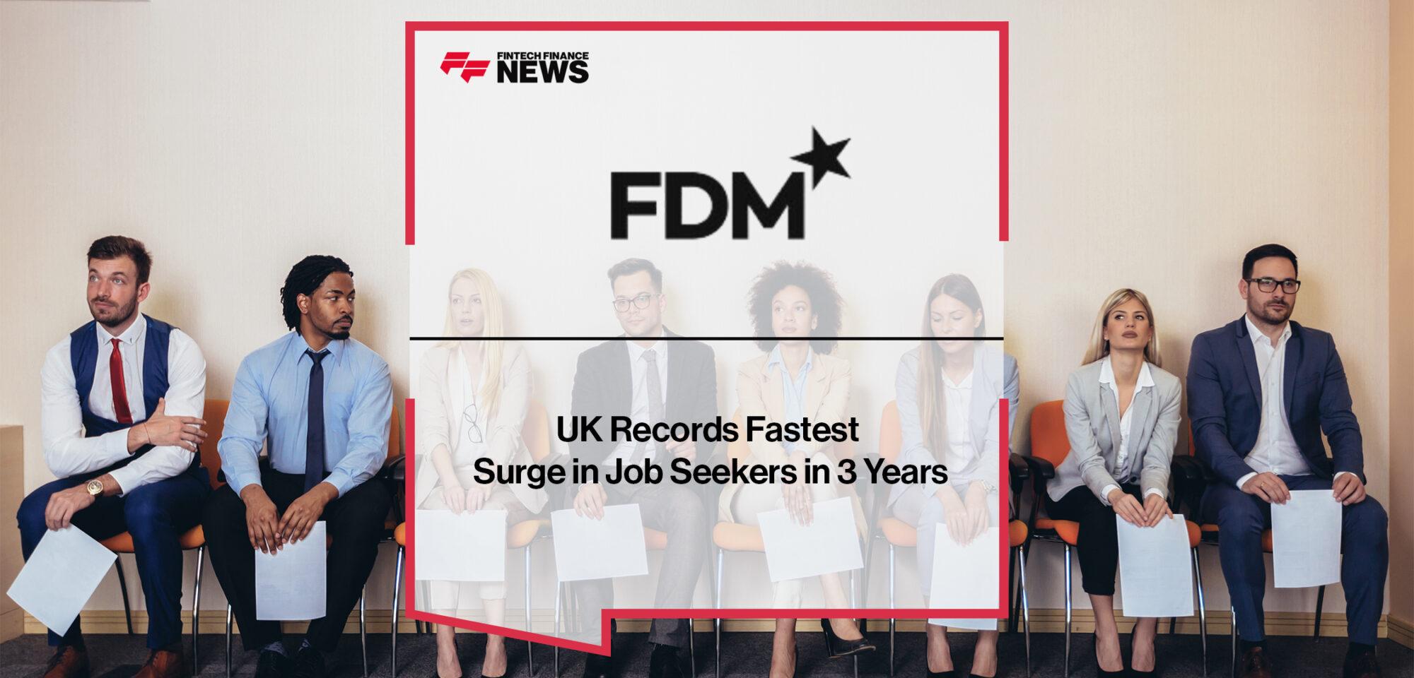 UK records fastest surge in job seekers in 3 years