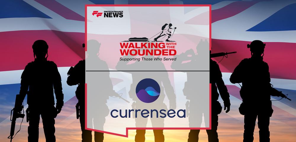Walking With The Wounded partners with Currensea to launch new debit card to drive donations for veterans during cost of living crisis