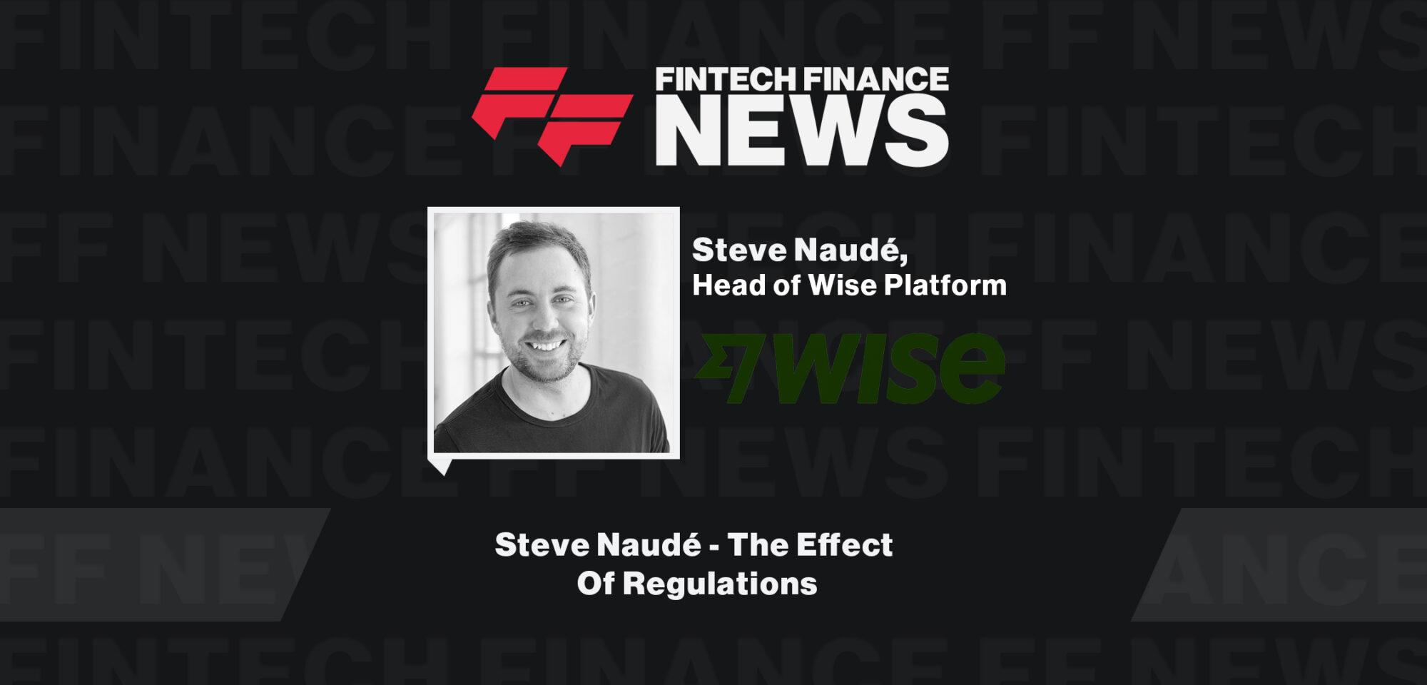 Steve Naudé - The Effect Of Regulations