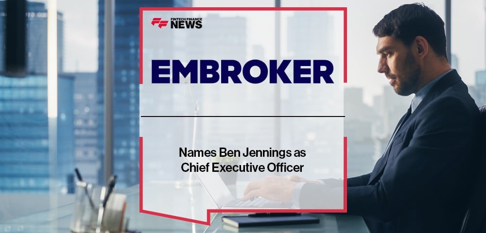 Embroker Names Ben Jennings as Chief Executive Officer