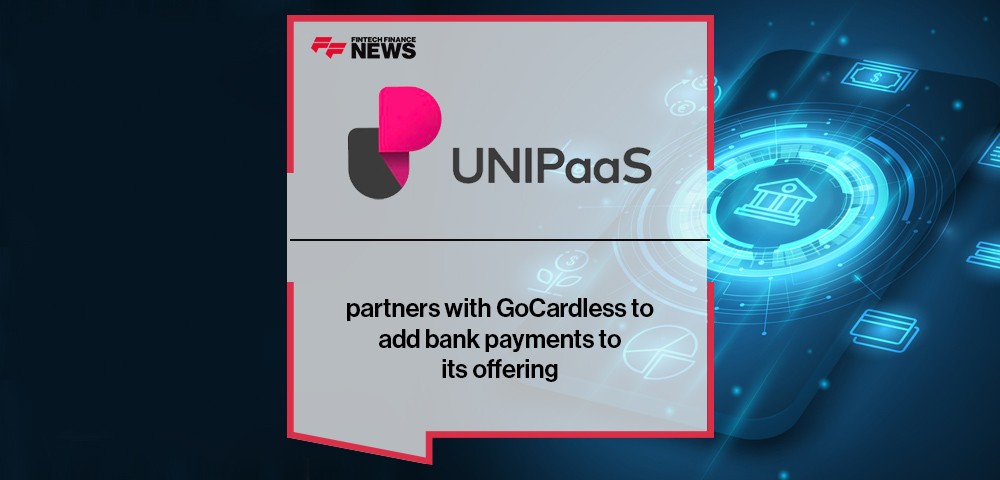 UNIPaaS partners with GoCardless to add bank payments to its offering