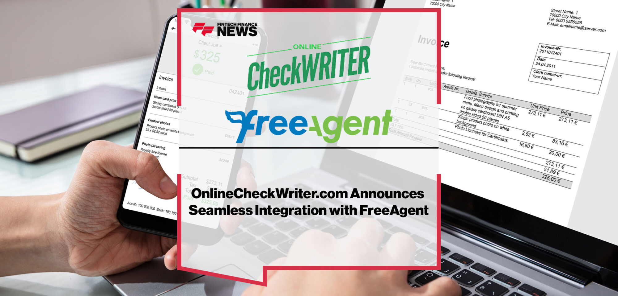 OnlineCheckWriter-Announces-Integration-with-FreeAgent
