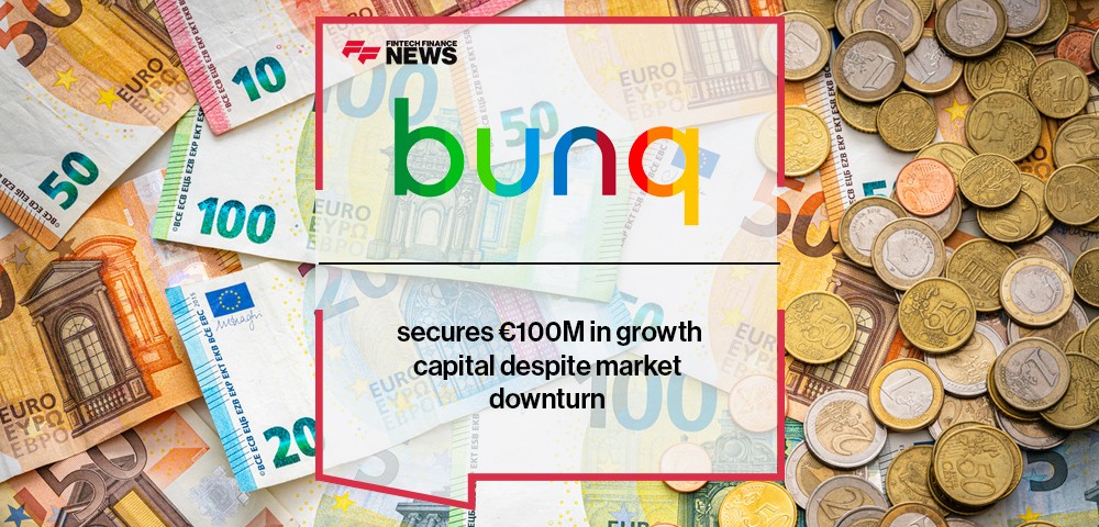bunq secures €100M in growth capital despite market downturn
