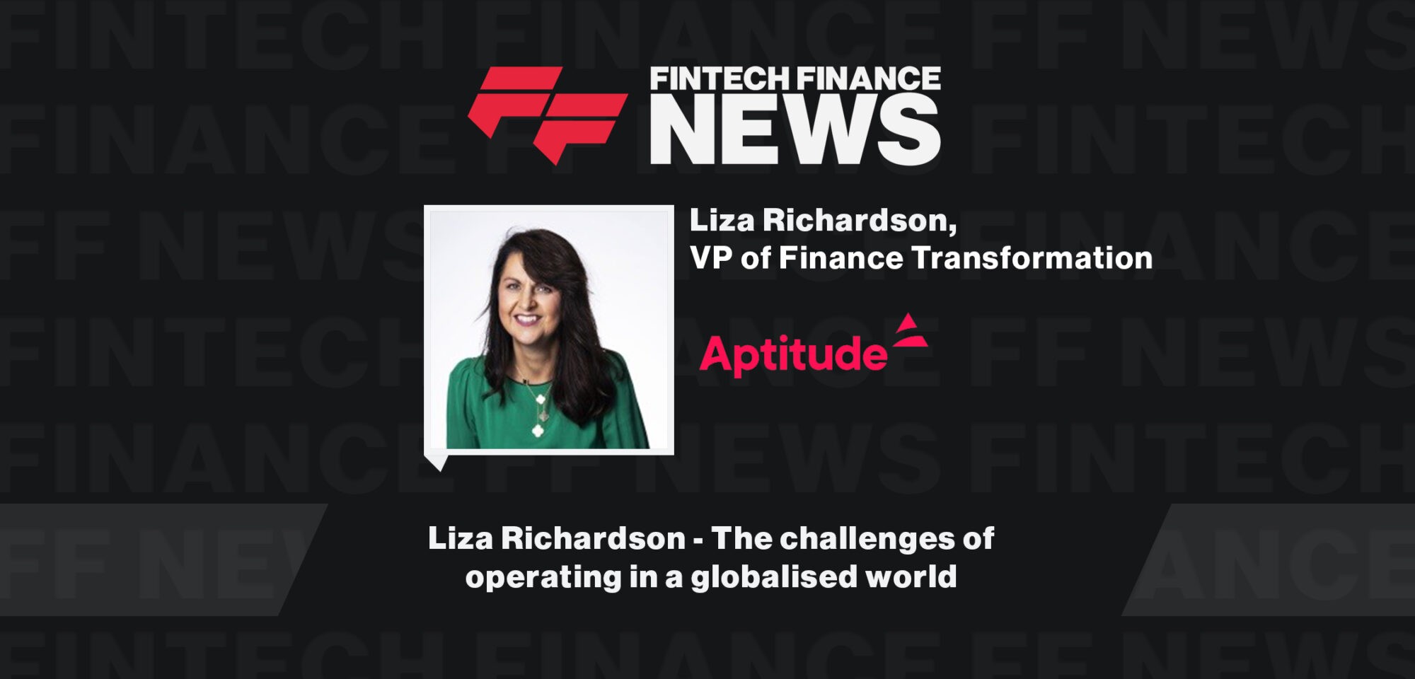Liza Richardson - The challenges of operating in a globalised world