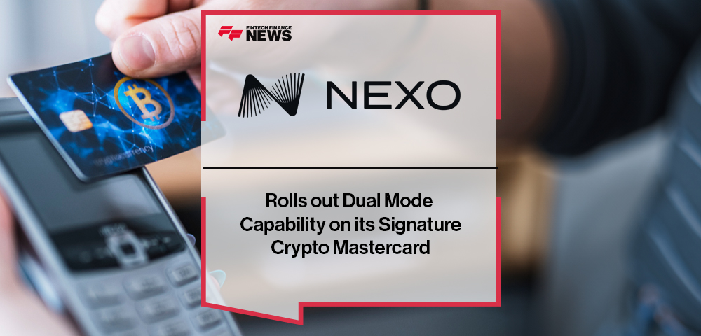 Nexo Rolls out Dual Mode Capability on its Signature Crypto Mastercard|nexo.jpg|nexo2.jpg